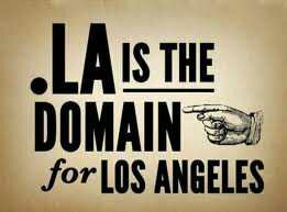 .LA is the domain for Los Angeles